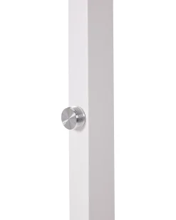 Lampada da terra a LED TAURUS con dimmer Metallo Bianco