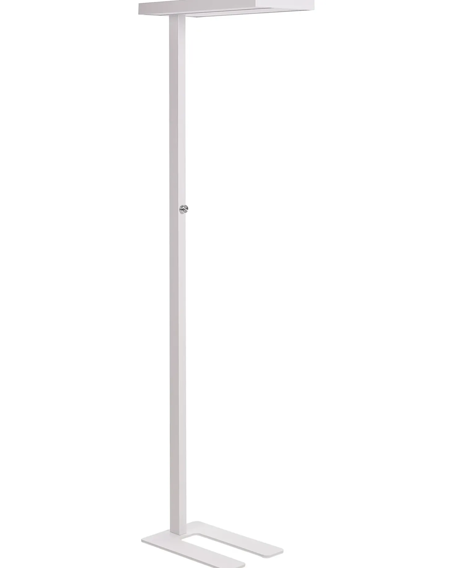 Lampada da terra a LED TAURUS con dimmer Metallo Bianco