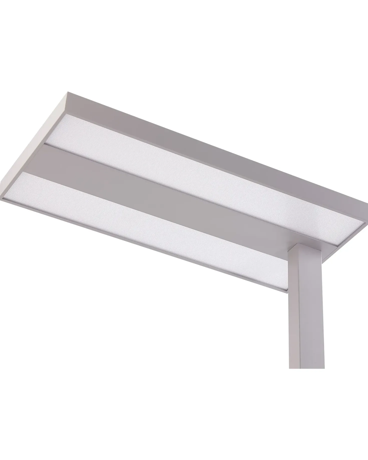 Lampada da terra a LED TAURUS con dimmer Metallo Argento