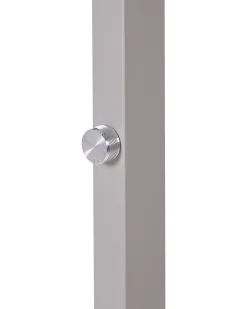 Lampada da terra a LED TAURUS con dimmer Metallo Argento