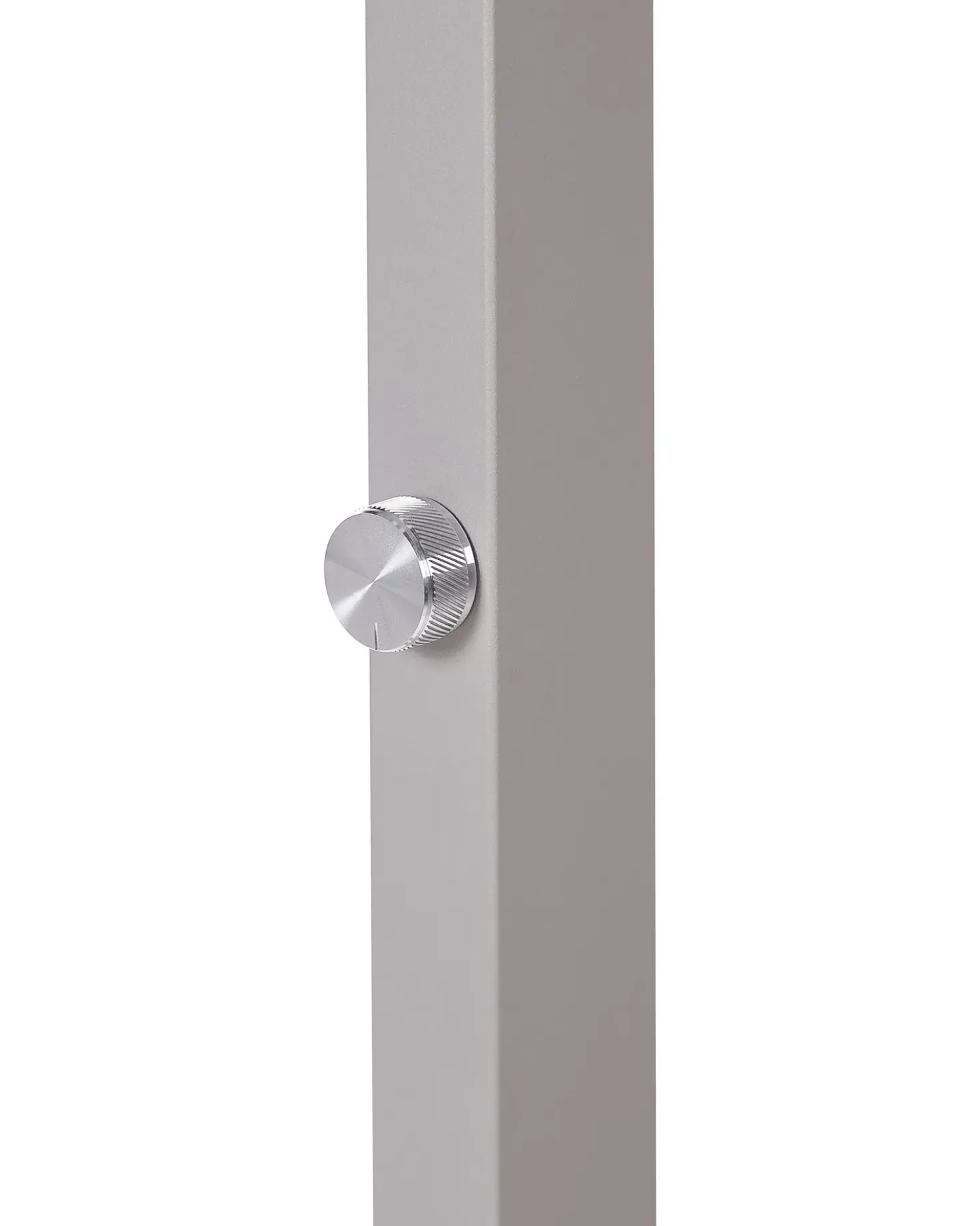 Lampada da terra a LED TAURUS con dimmer Metallo Argento