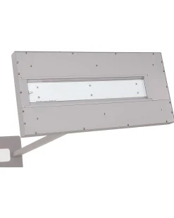 Lampada da terra a LED TAURUS con dimmer Metallo Argento