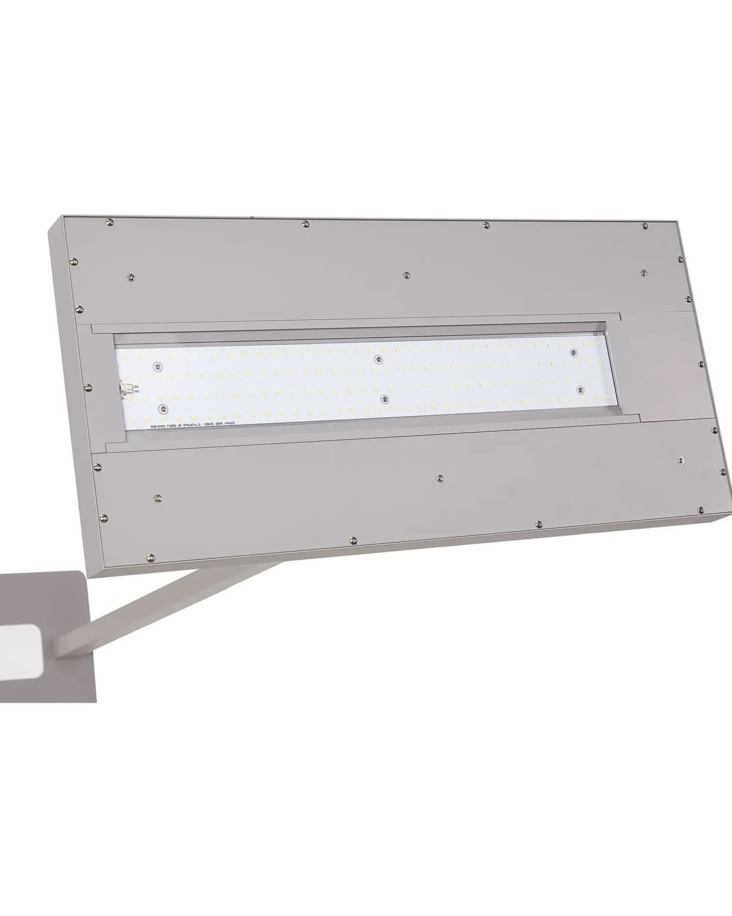 Lampada da terra a LED TAURUS con dimmer Metallo Argento