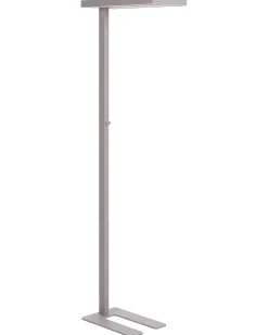 Lampada da terra a LED TAURUS con dimmer Metallo Argento