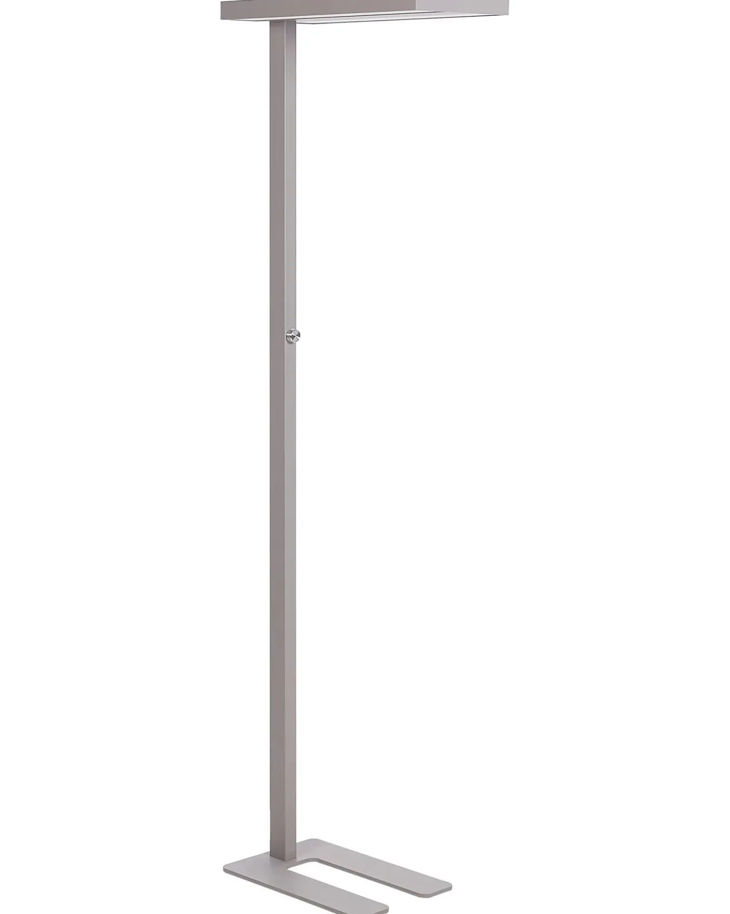Lampada da terra a LED TAURUS con dimmer Metallo Argento