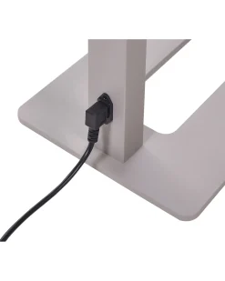 Lampada da terra a LED TAURUS con dimmer Metallo Argento