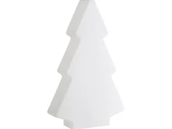 Lampada da terra LED per esterni FINNAN Albero di Natale 83 cm Bianco