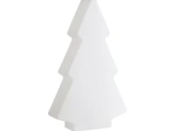 Lampada da terra LED per esterni FINNAN Albero di Natale 83 cm Bianco