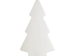 Lampada da terra LED per esterni FINNAN Albero di Natale 83 cm Bianco