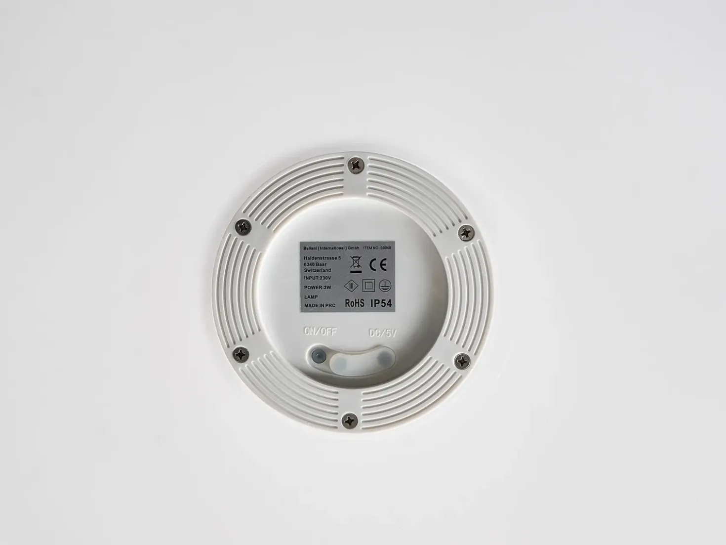 Lampada da terra LED per esterni OLSAN Stella 76 cm Bianco