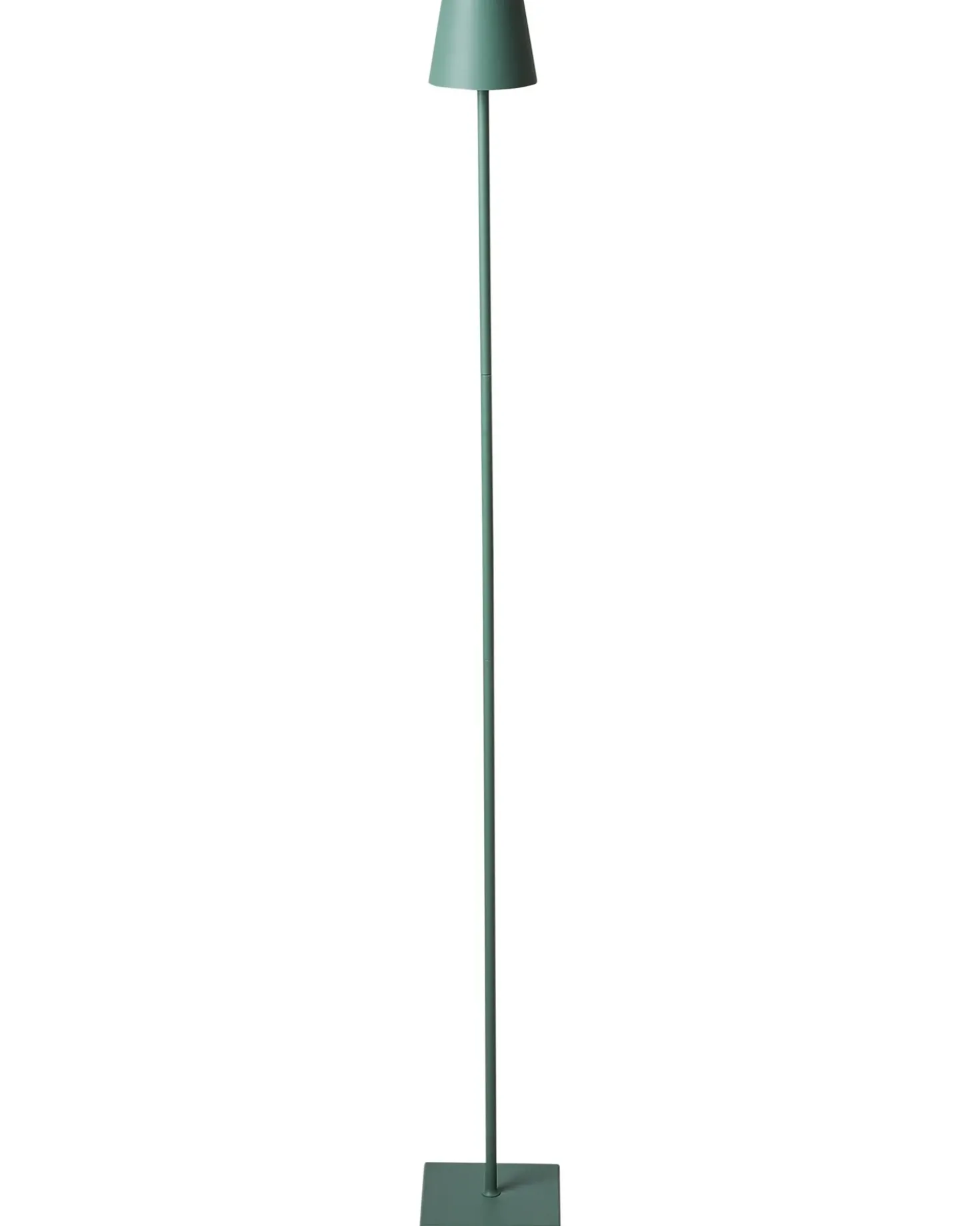 Lampada da terra senza fili a LED GAVARRESA con dimmer Metallo Verde