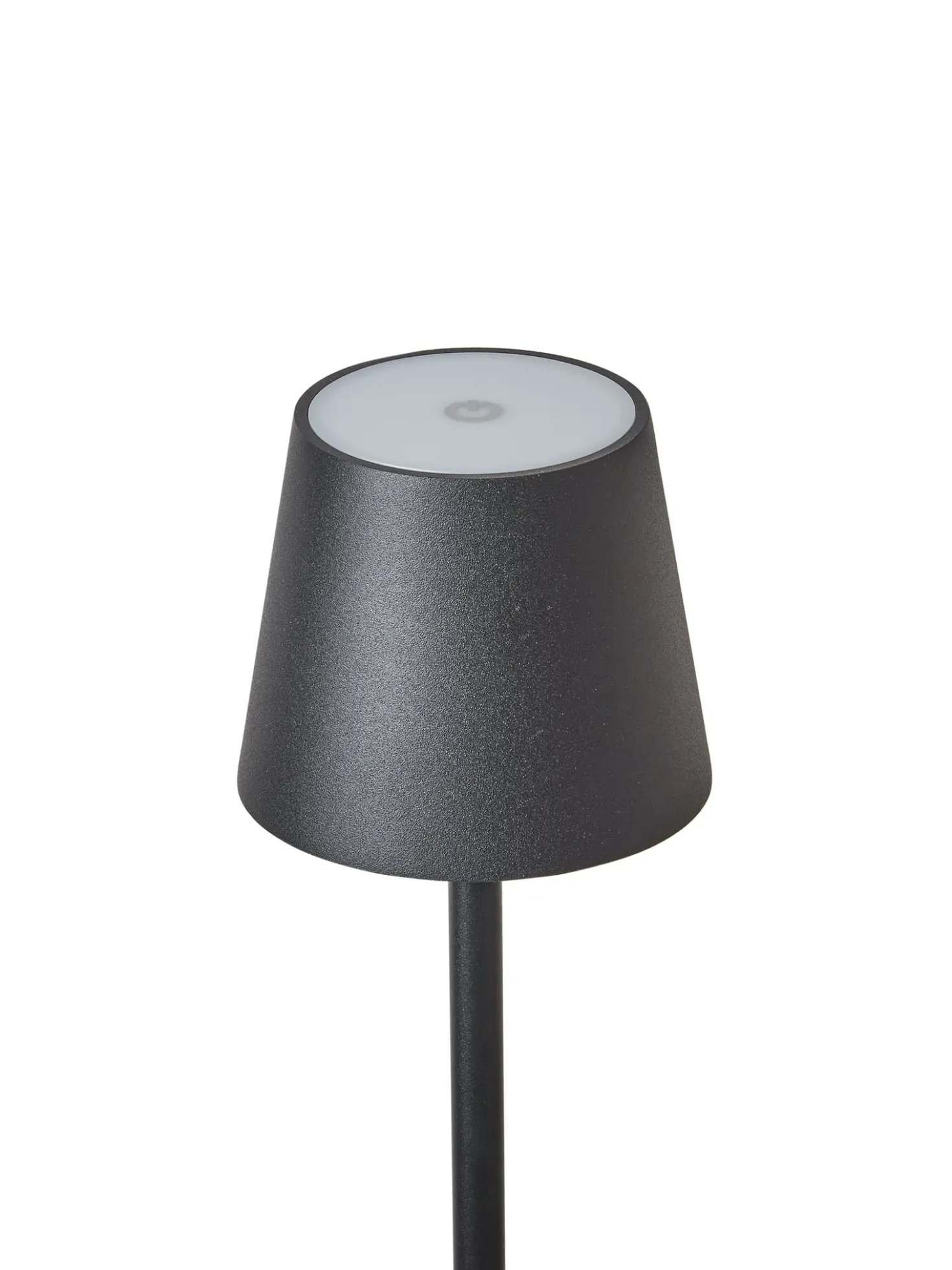 Lampada da terra senza fili a LED GAVARRESA con dimmer Metallo Nero