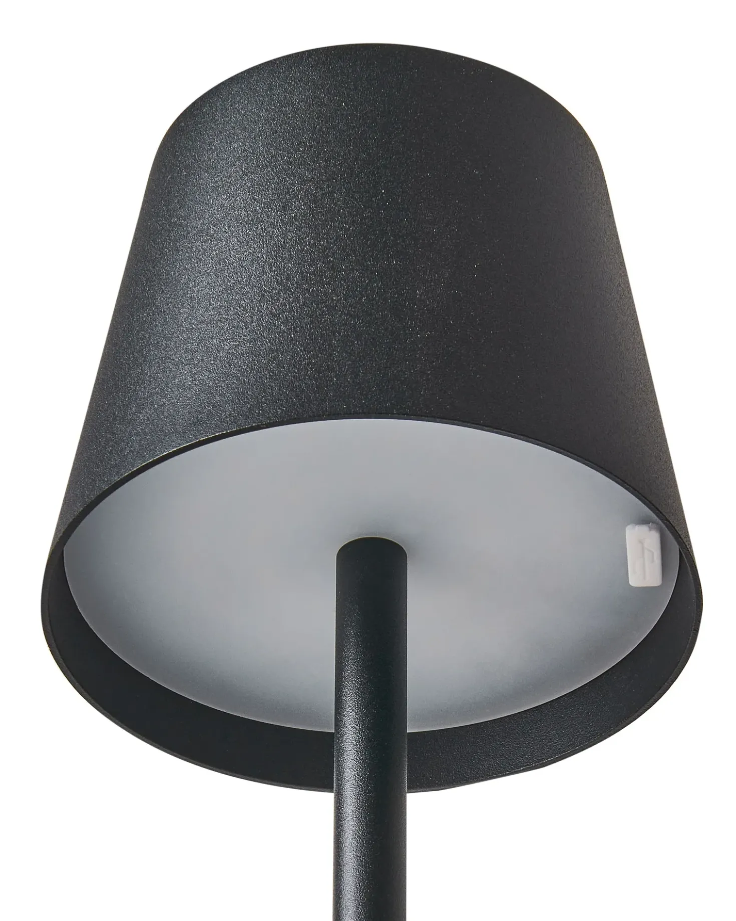 Lampada da terra senza fili a LED GAVARRESA con dimmer Metallo Nero