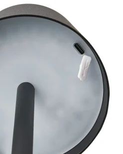 Lampada da terra senza fili a LED GAVARRESA con dimmer Metallo Nero