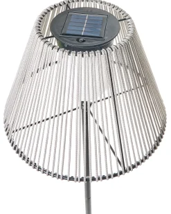 Lampada da terra solare a LED per esterni LUETE Grigio