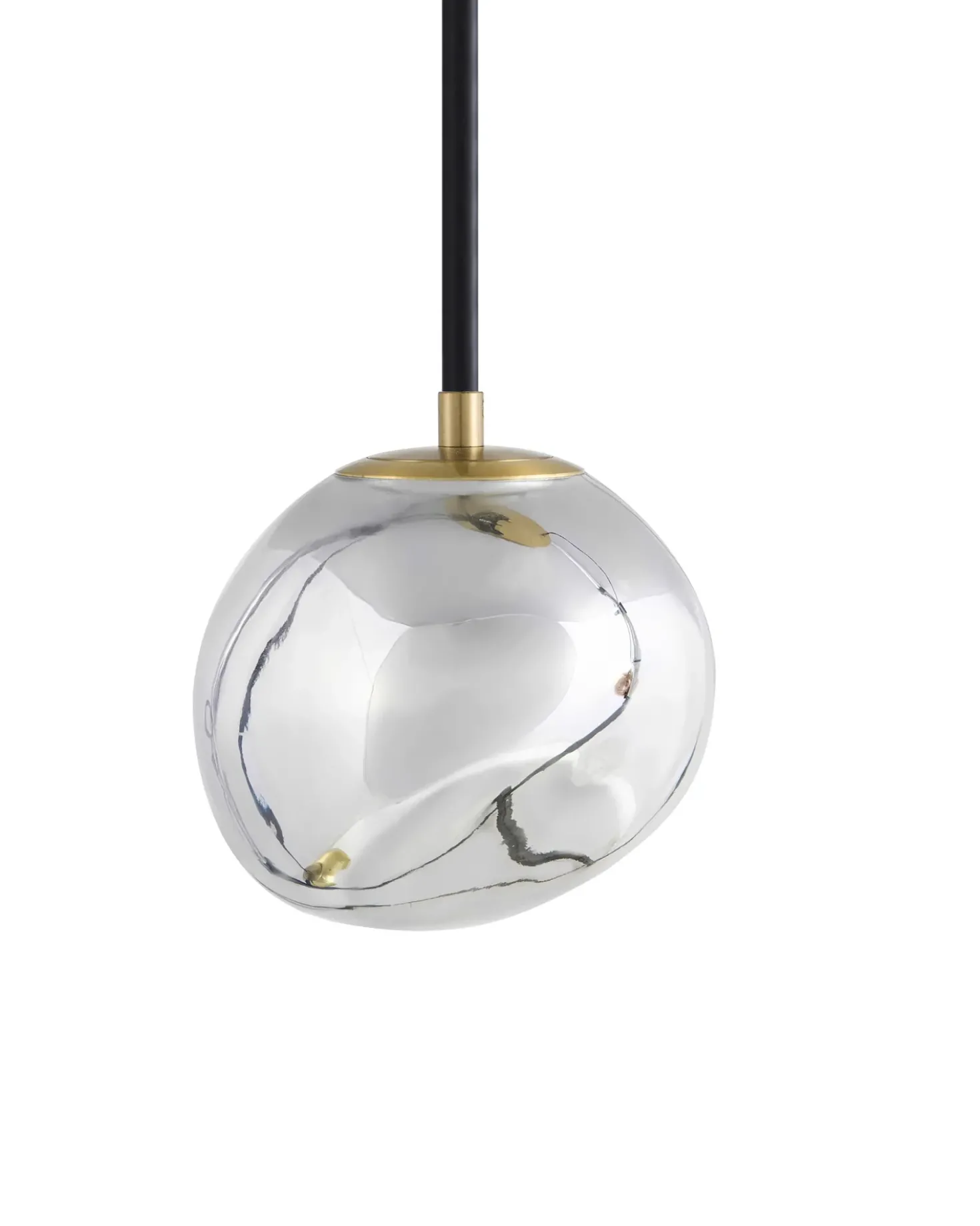 Lampadario a 3 luci TSHUAPA Vetro Multicolore