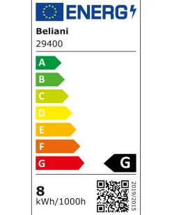 Lampadario a LED AFRAM Metallo Nero