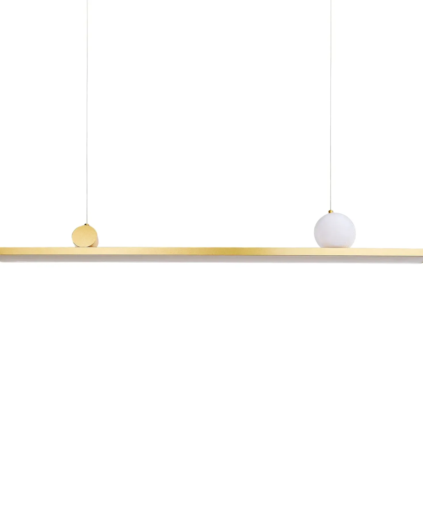 Lampadario a LED ALWAND Metallo Oro