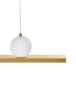 Lampadario a LED ALWAND Metallo Oro