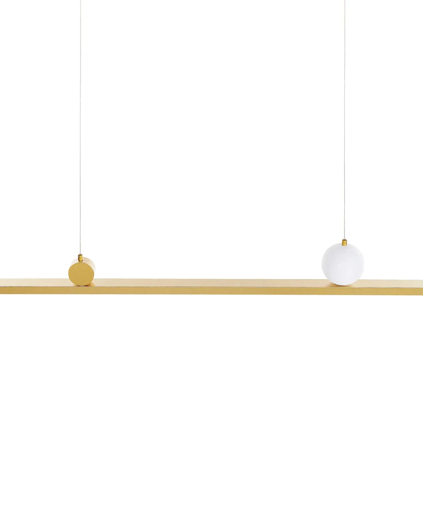 Lampadario a LED ALWAND Metallo Oro