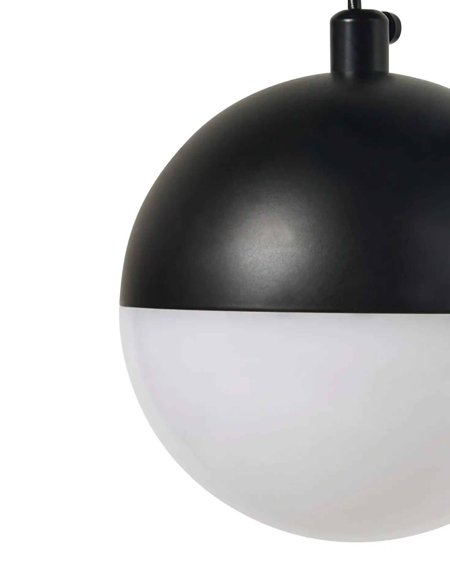 Lampadario a LED ANKOBRA Metallo Nero