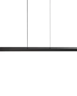 Lampadario a LED ARENAS con telecomando Nero