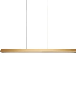 Lampadario a LED ARENAS con telecomando Oro