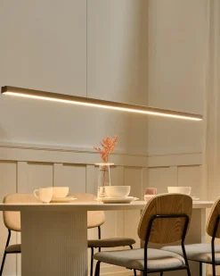 Lampadario a LED BADDANA Metallo Rame