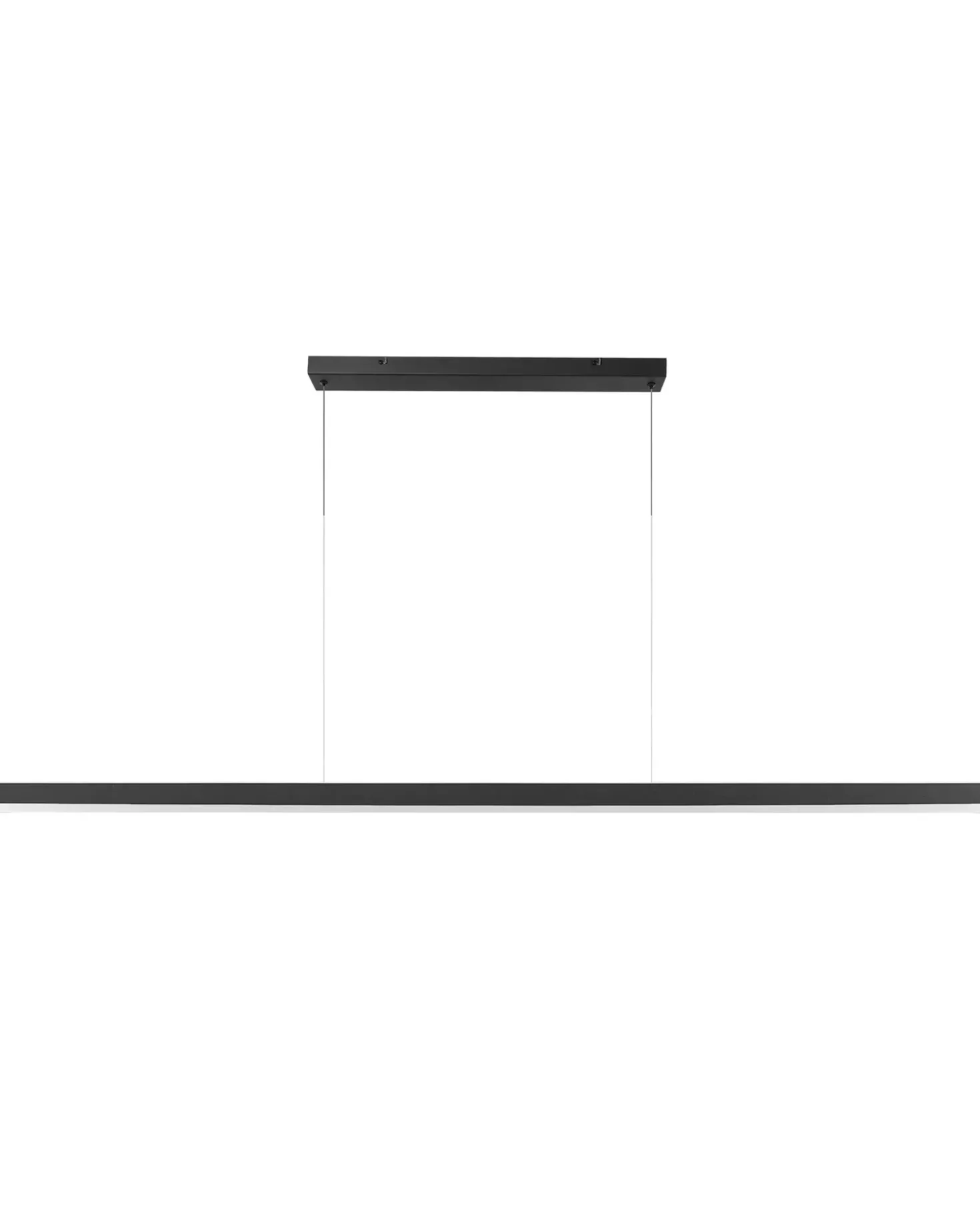 Lampadario a LED BADDANA Metallo Nero
