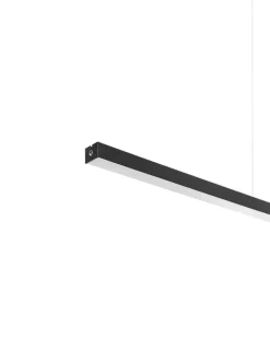 Lampadario a LED BADDANA Metallo Nero
