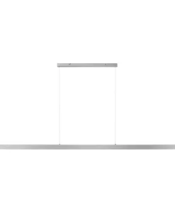 Lampadario a LED BADDANA Metallo Argento