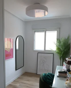 Lampadario a LED BALILI Metallo Bianco