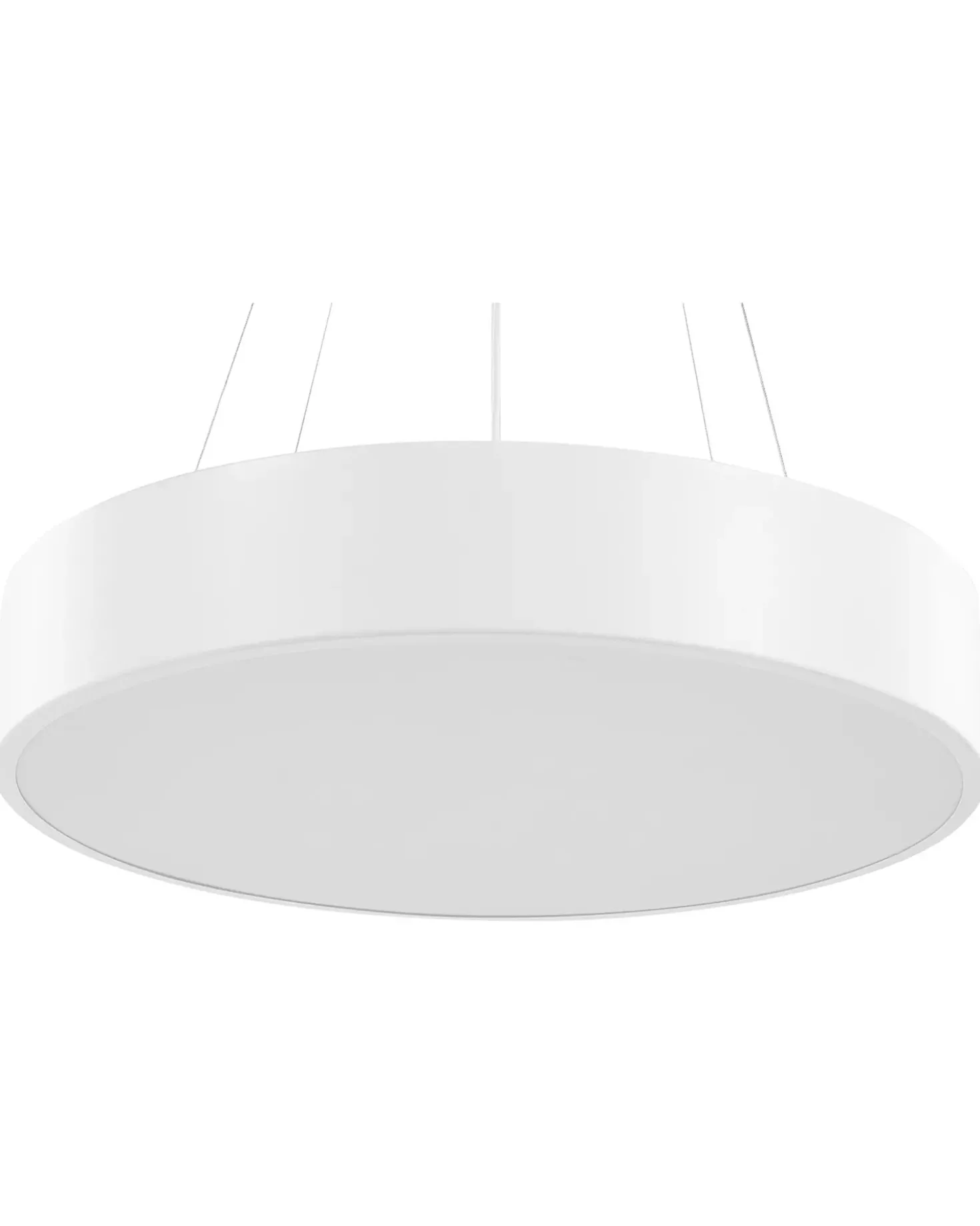Lampadario a LED BALILI Metallo Bianco