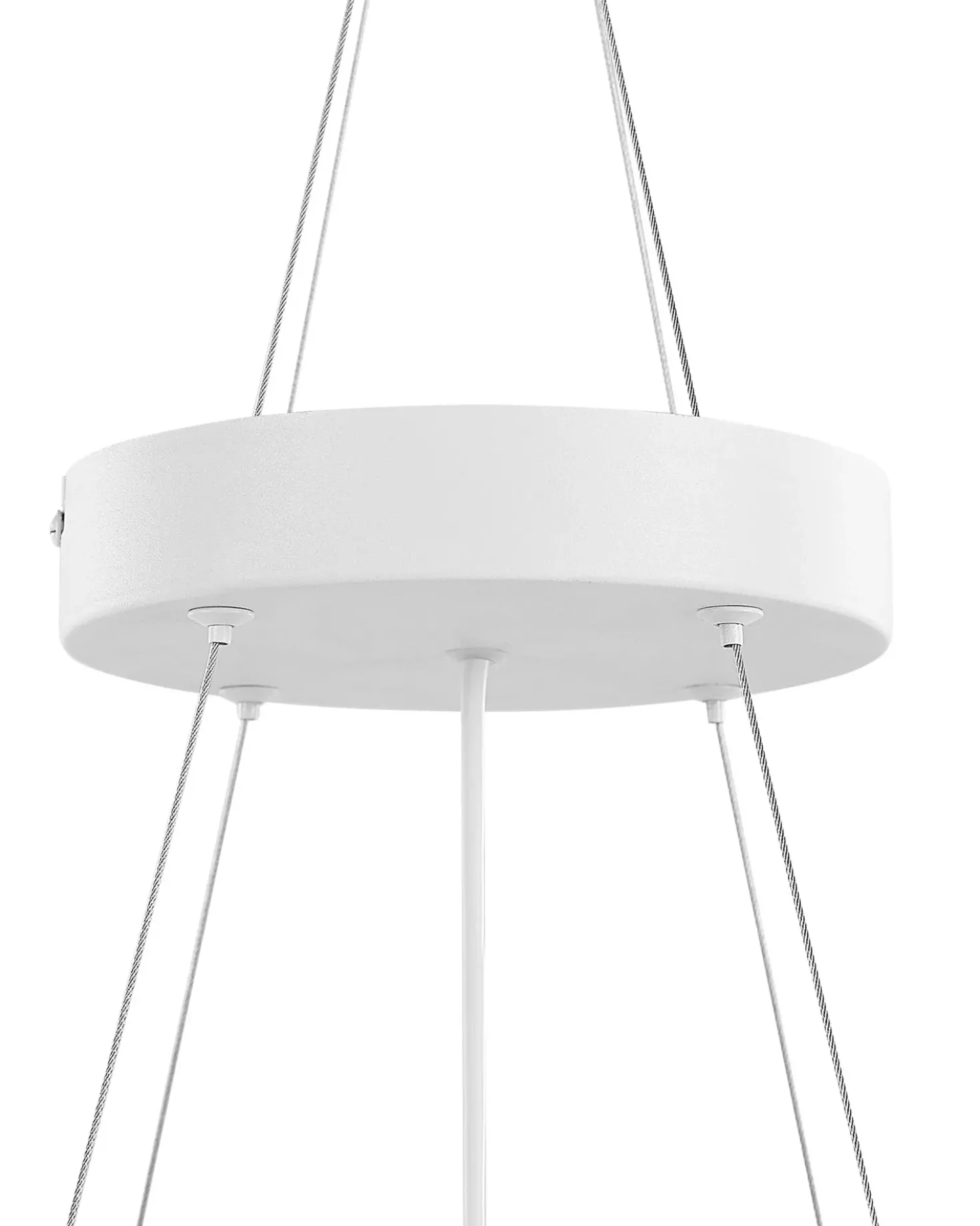 Lampadario a LED BALILI Metallo Bianco