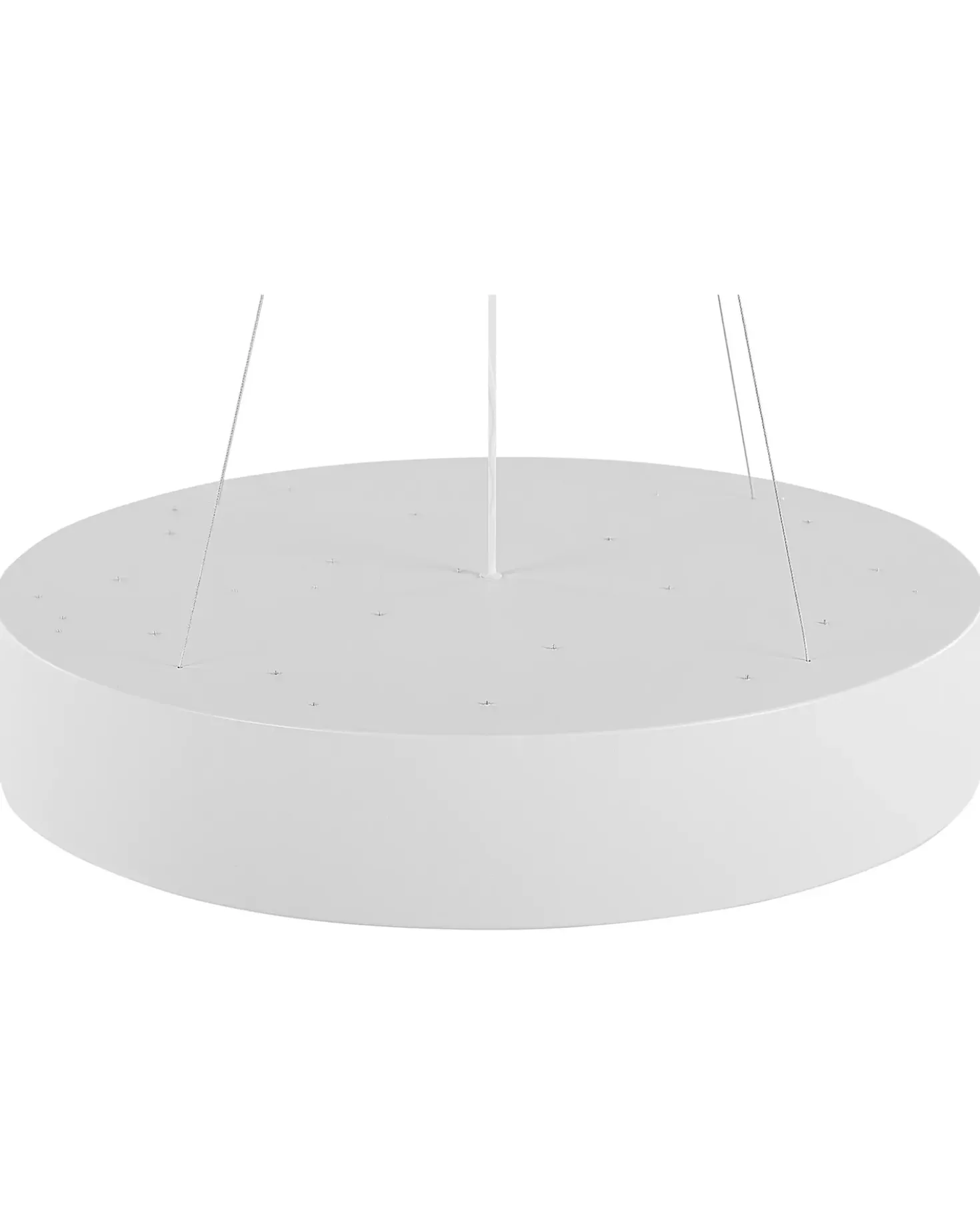 Lampadario a LED BALILI Metallo Bianco