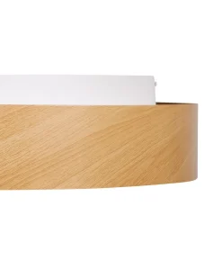 Lampadario a LED BRAGOTO con telecomando con dimmer Metallo Marrone chiaro
