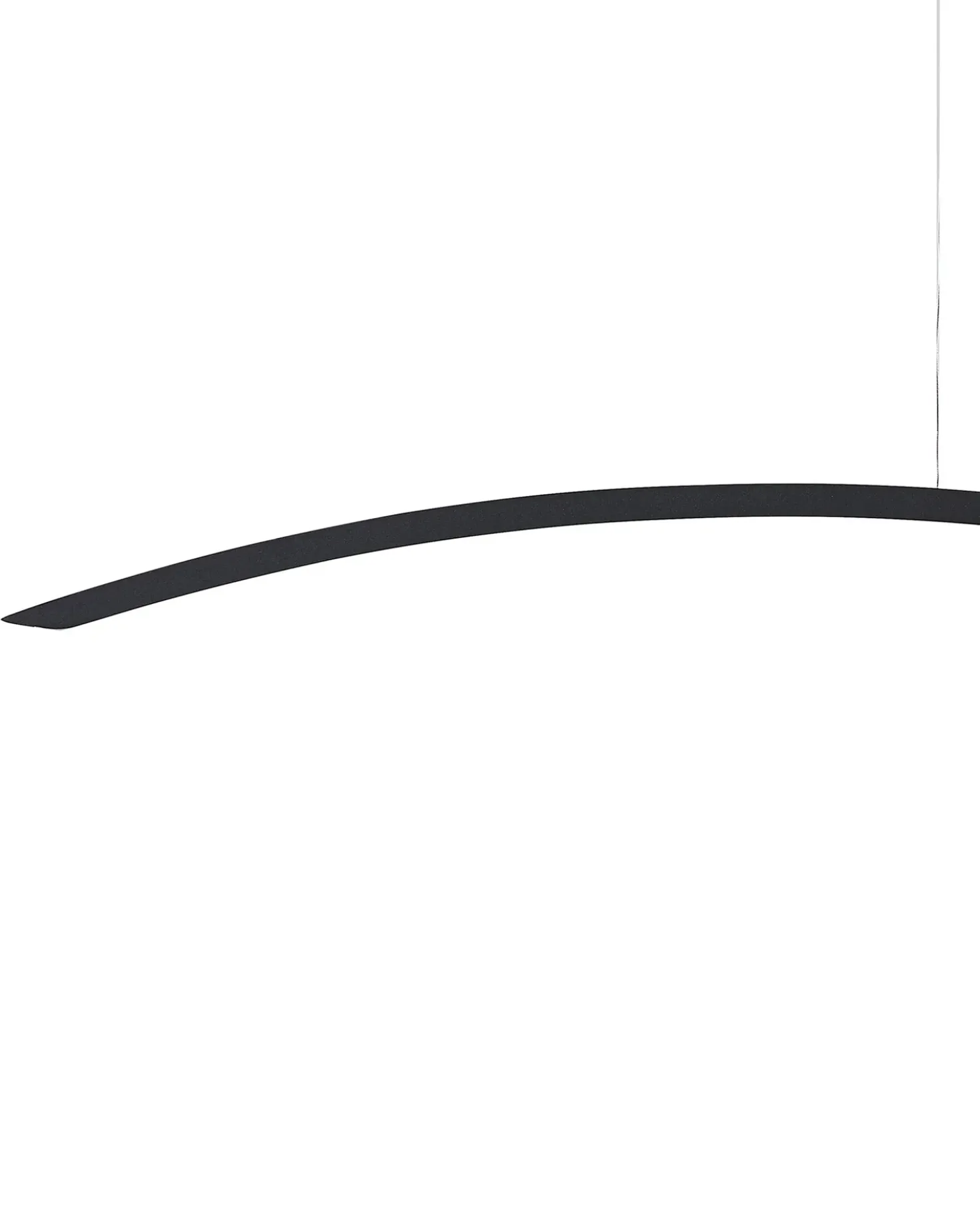 Lampadario a LED CALAO Metallo Nero