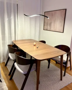Lampadario a LED CALAO Metallo Nero
