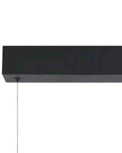 Lampadario a LED CALAO Metallo Nero