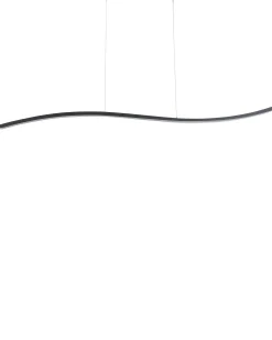 Lampadario a LED CALAO Metallo Nero
