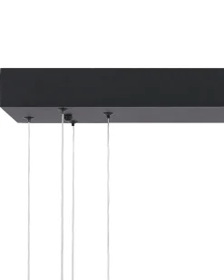 Lampadario a LED CALAO Metallo Nero