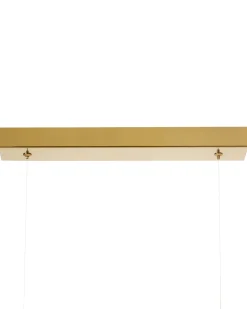 Lampadario a LED CALAO Metallo Oro