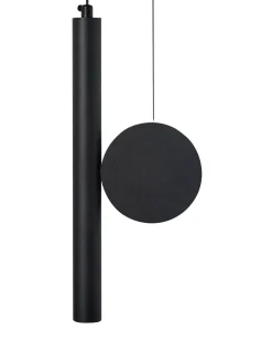 Lampadario a LED DAMAS Metallo Nero