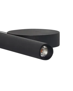 Lampadario a LED DAMAS Metallo Nero
