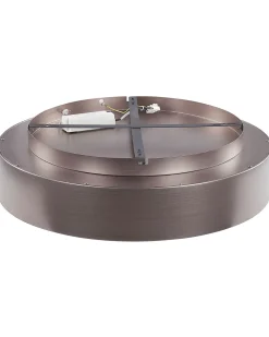 Lampadario a LED DAWEI Metallo Marrone chiaro