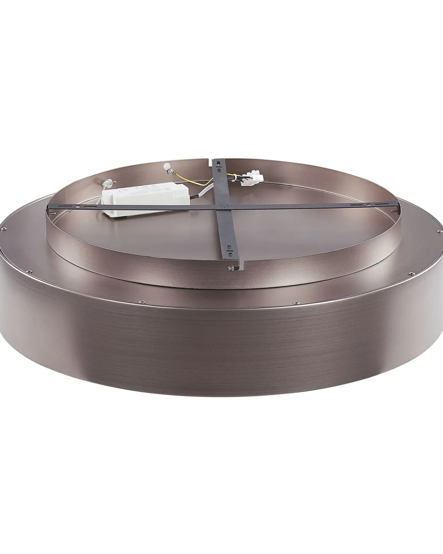 Lampadario a LED DAWEI Metallo Marrone chiaro