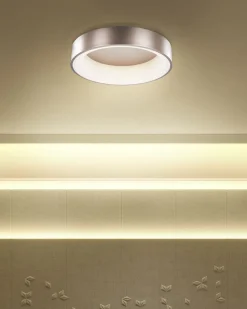 Lampadario a LED DAWEI Metallo Marrone chiaro