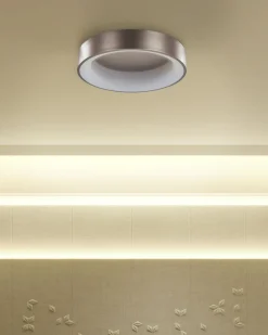 Lampadario a LED DAWEI Metallo Marrone chiaro