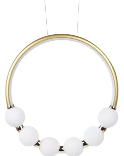 Lampadario a LED FANE Metallo Oro