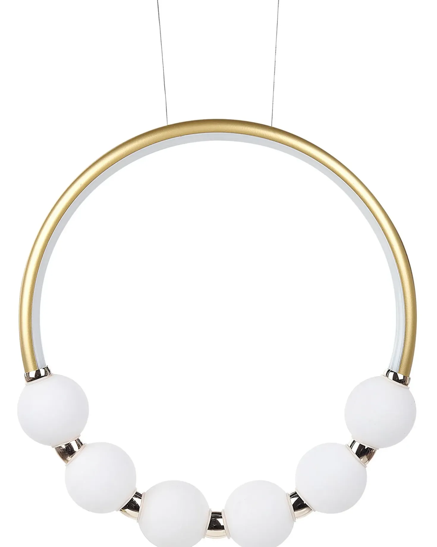 Lampadario a LED FANE Metallo Oro